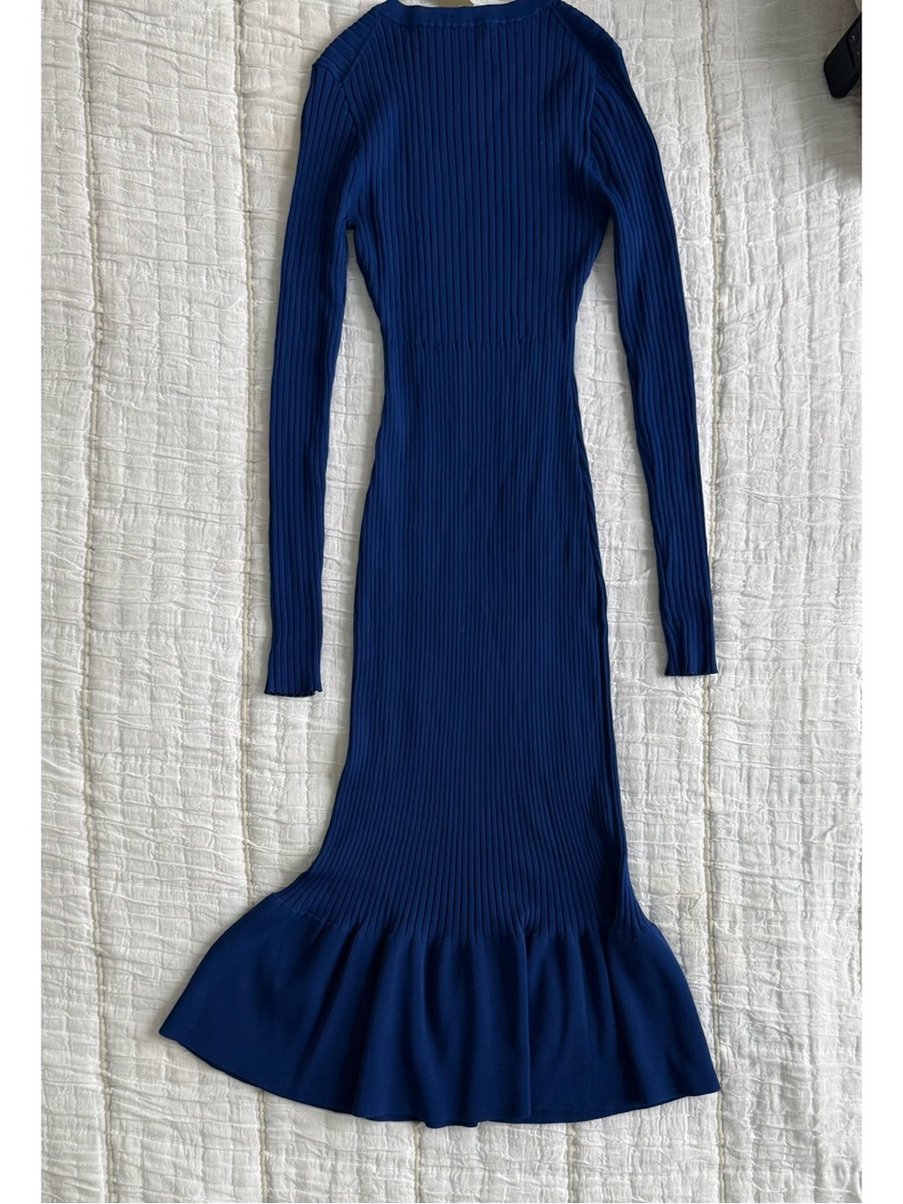 J. Crew Super-stretch Ruffle Sweater-dress - Picture 5 of 8